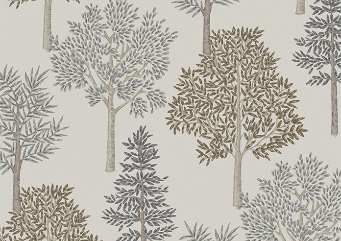 Coppice Faux Silk, Bronze - Motorised Roman Blind - Image 7